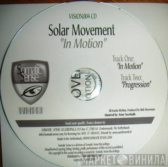 Solar Movement  - In Motion