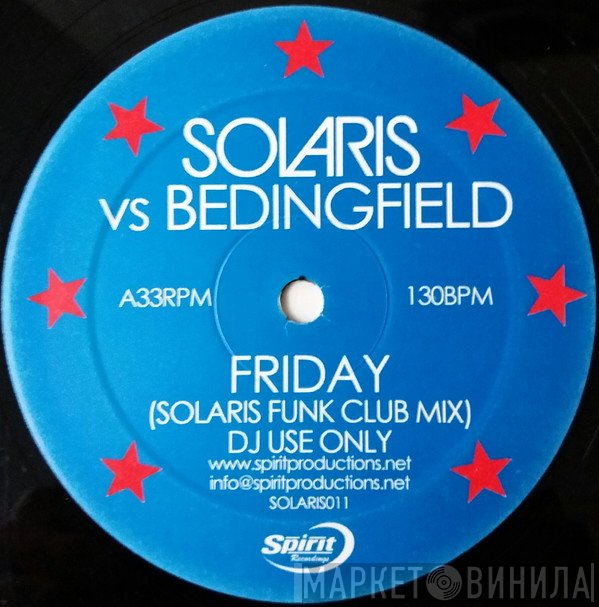 Solaris, Daniel Bedingfield - Friday