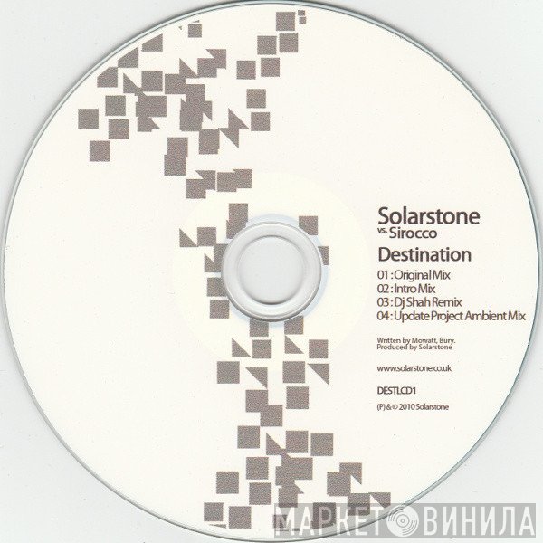 Solarstone Vs. Sirocco  - Destination