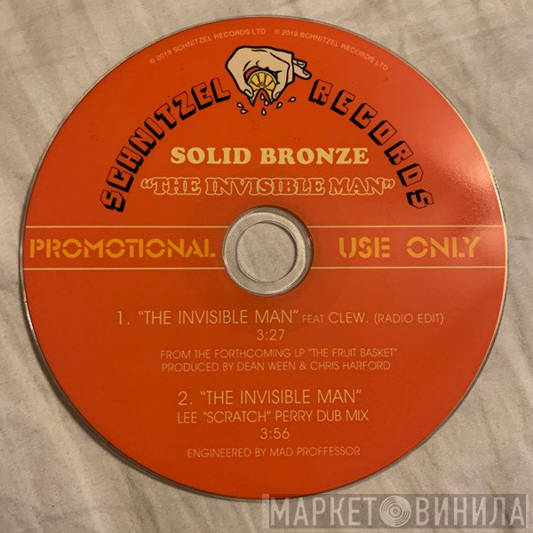 Solid Bronze  - The Invisible Man