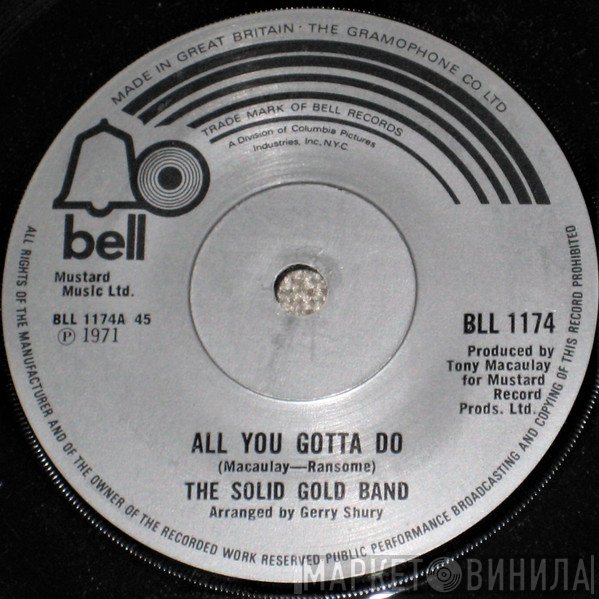 Solid Gold Band  - All You Gotta Do