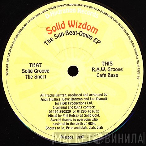 Solid Wizdom - The Sun-Beat-Down EP