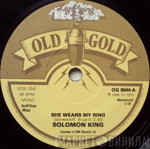 Solomon King - She Wears My Ring