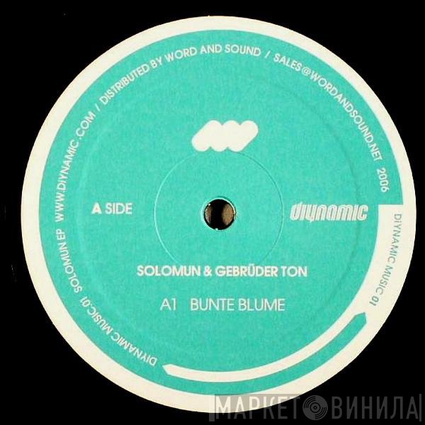 Solomun / Gebrüder Ton / Adriano Trolio  - Solomun EP