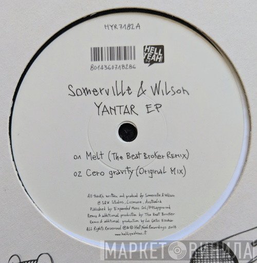 Somerville & Wilson - Yantar EP