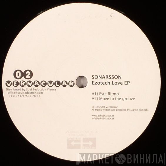 Sonarsson - Ezotech Love EP