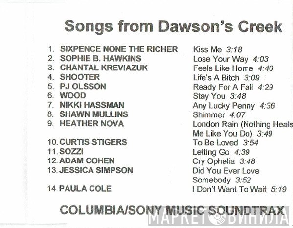  - Songs From Dawson's Creek