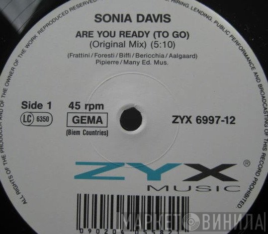 Sonia Davis - Are You Ready To Go
