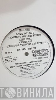 Sonic Experience - Love To Love / Obsession