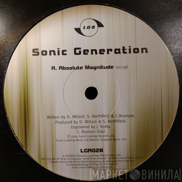 Sonic Generation - Absolute Magnitude / Cosmic Journey