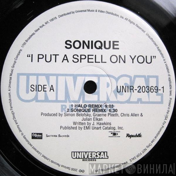 Sonique - I Put A Spell On You