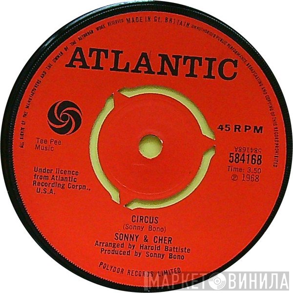 Sonny & Cher, Sonny Bono - Circus / I Would Marry You Today