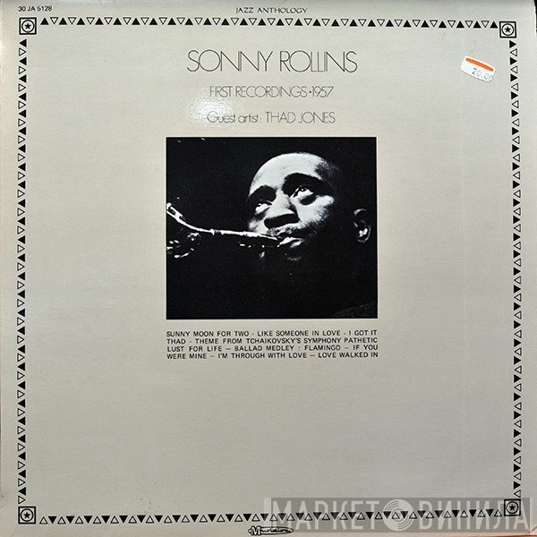 Sonny Rollins, Thad Jones - First Recordings 1957