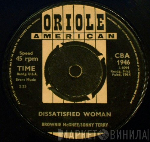 Sonny Terry & Brownie McGhee - Dissatisfied Woman