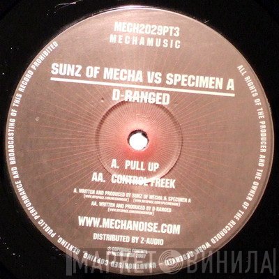 Sons Of Mecha, Specimen A, D-Ranged  - Pull Up / Control Freek