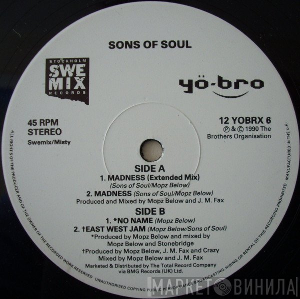 Sons Of Soul - Madness