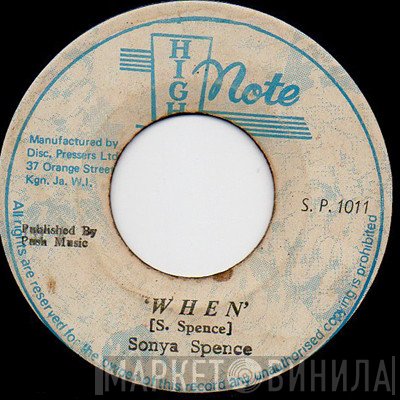 Sonya Spence - When / When Version