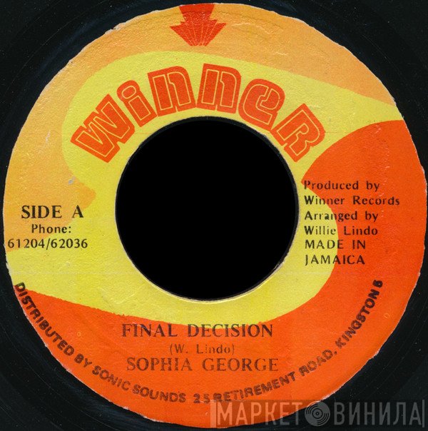 Sophia George  - Final Decision