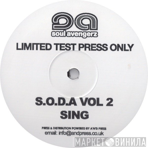 Soul Avengerz - S.O.D.A Vol 2 - Sing