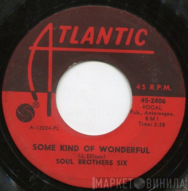 Soul Brothers Six - Some Kind Of Wonderful / I'll Be Loving You