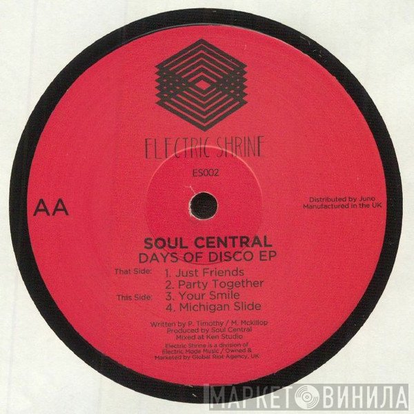 Soul Central - Days Of Disco EP