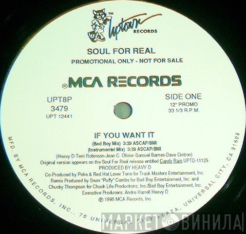 Soul For Real - If You Want It