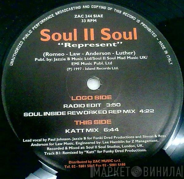 Soul II Soul  - Represent