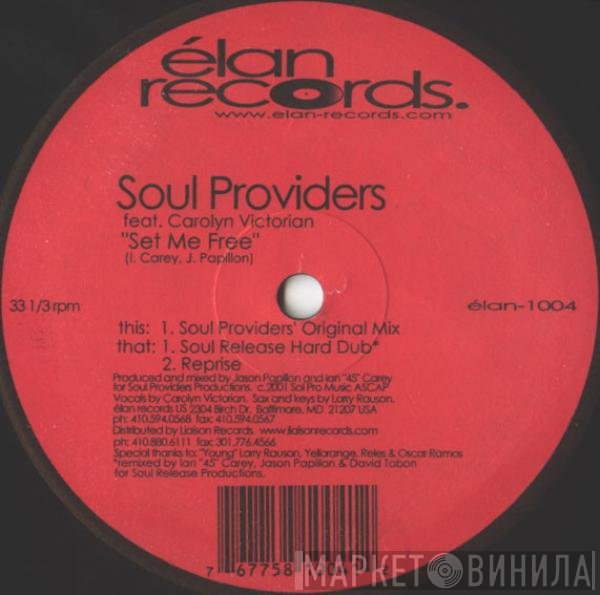 Soul Providers, Carolyn Victorian - Set Me Free