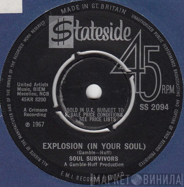 Soul Survivors - Explosion (In Your Soul)