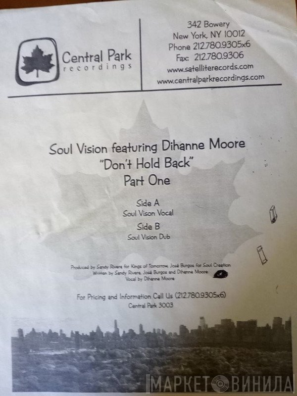 Soul Vision - Don't Hold Back (Part One)