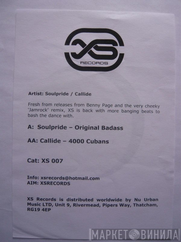 Soulpride, Callide - Original Badass / 4000 Cubans