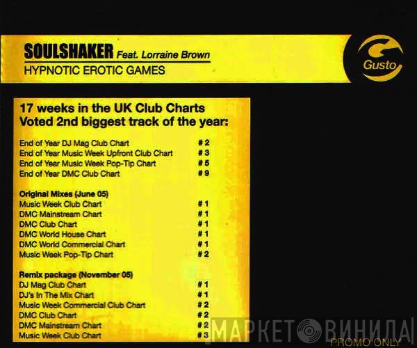 Soulshaker, Lorraine Brown - Hypnotic Erotic Games