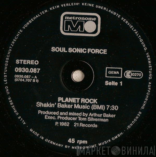 Soulsonic Force - Planet Rock