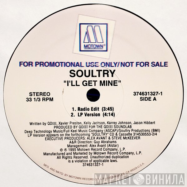 Soultry - I'll Get Mine