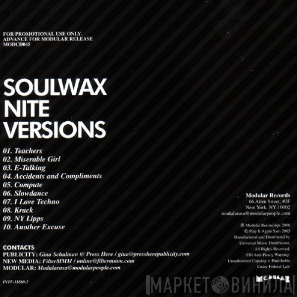 Soulwax  - Nite Versions