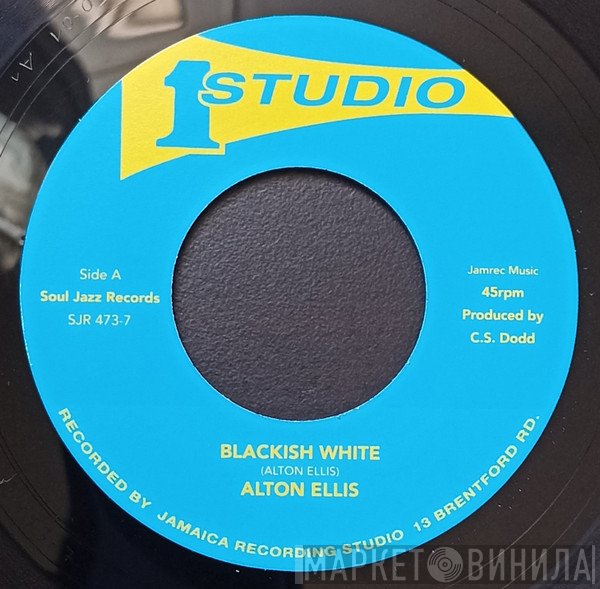 Sound Dimension, Alton Ellis - Blackish White / Blackish White Version