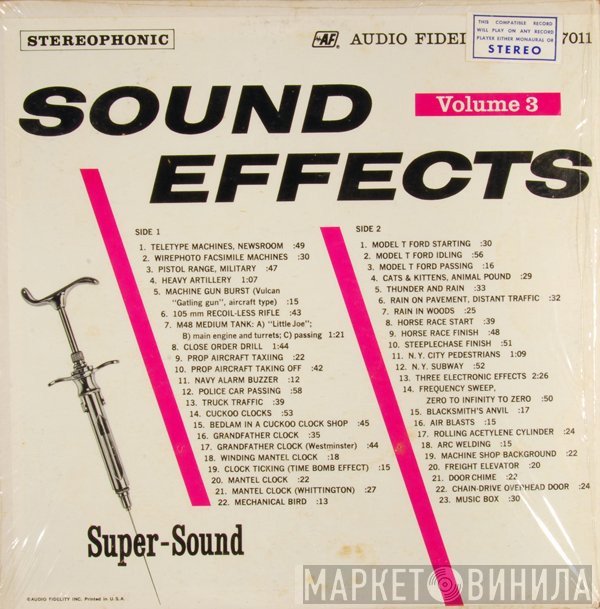  - Sound Effects Volume 3