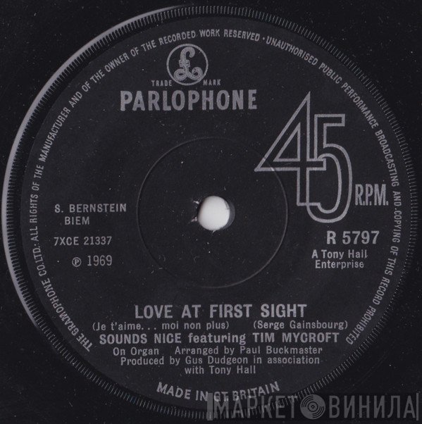 Sounds Nice, Tim Mycroft - Love At First Sight