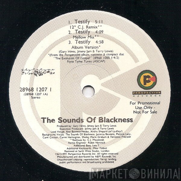 Sounds Of Blackness  - Testify