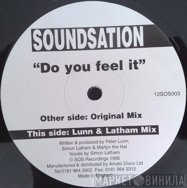 Soundsation - Do You Feel It