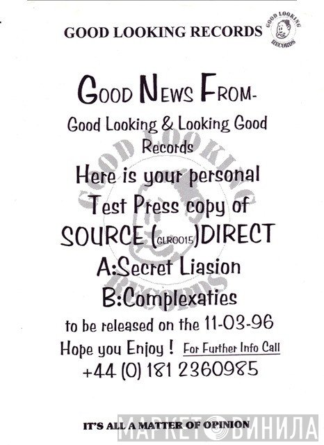Source Direct  - Secret Liaison / Complexities