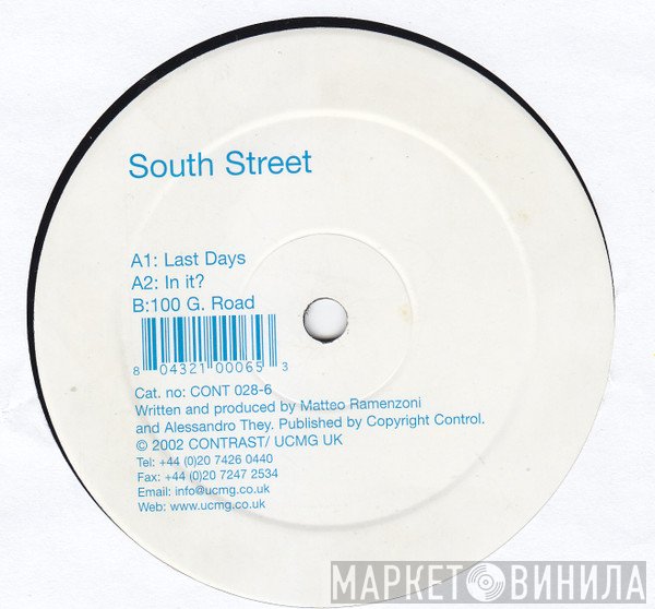 South Street - Last Days