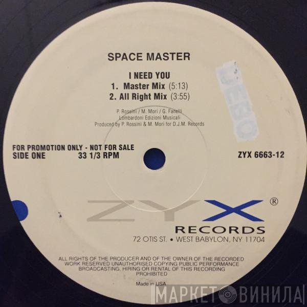 Space Master - I Need You