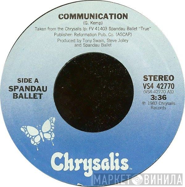 Spandau Ballet  - Communication