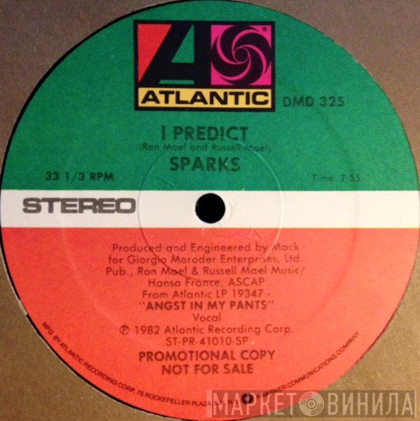 Sparks  - I Predict