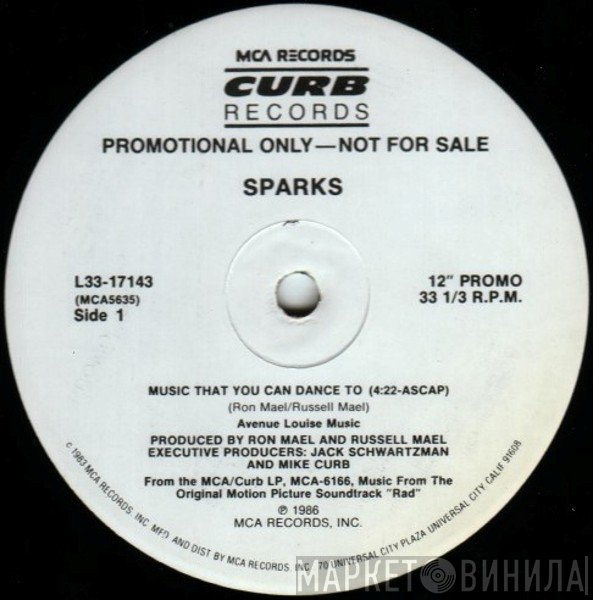 Sparks - Music That You Can Dance To