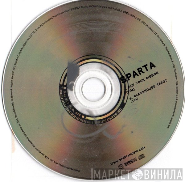 Sparta  - Cut Your Ribbon
