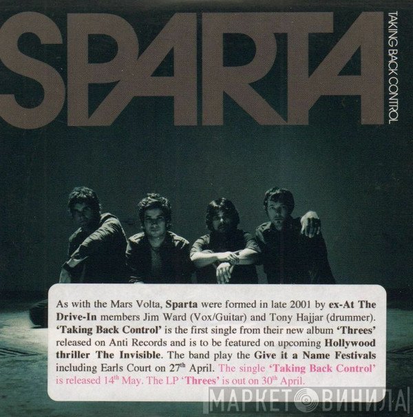 Sparta  - Taking Back Control