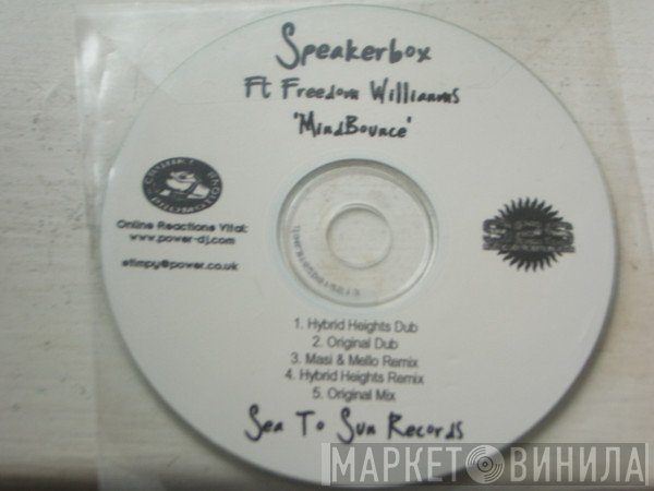 Speakerbox, Freedom Williams - Mindbounce