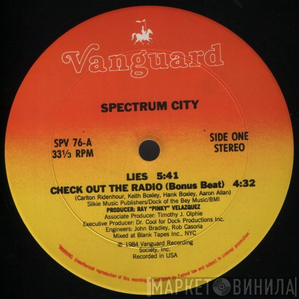 Spectrum City  - Lies